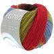 Lana Grossa FELTRO Arco | 444-Rotviolett/Blau/Pistazie/Rot/Graubraun