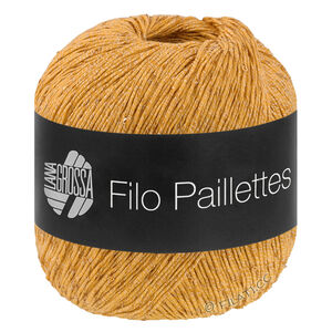 Lana Grossa FILO PAILLETTES | 04-Dottergelb