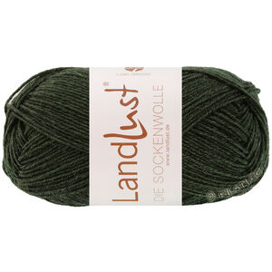 Lana Grossa LANDLUST DIE SOCKENWOLLE 50g Mélange | 1610-Schwarzgrün meliert