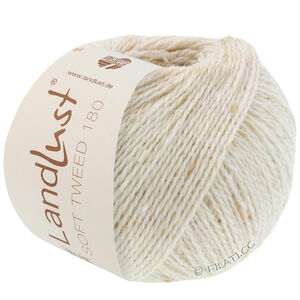 Lana Grossa LANDLUST Soft Tweed 180 | 101-Natur meliert