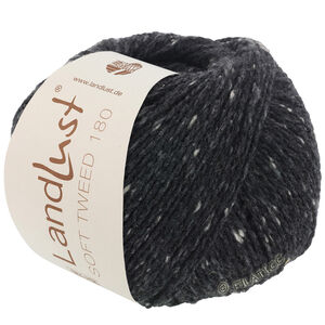 Lana Grossa LANDLUST Soft Tweed 180 | 106-Schwarz meliert