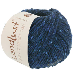 Lana Grossa LANDLUST Soft Tweed 180 | 114-Dunkelblau meliert