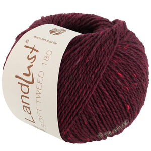 Lana Grossa LANDLUST Soft Tweed 180 | 123-Burgund meliert