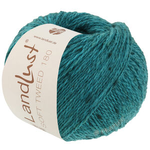 Lana Grossa LANDLUST Soft Tweed 180 | 130-Petrolgrün meliert