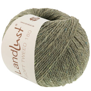 Lana Grossa LANDLUST Soft Tweed 180 | 135-Salbeigrün meliert