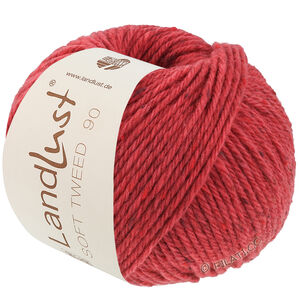 Lana Grossa LANDLUST Soft Tweed 90 | 32-Erdbeerrot meliert