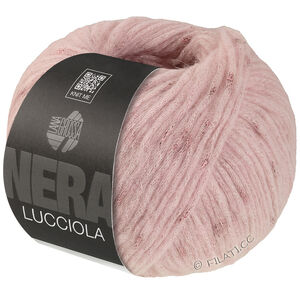 Lana Grossa LUCCIOLA (Nera) | 08-Zartrosa