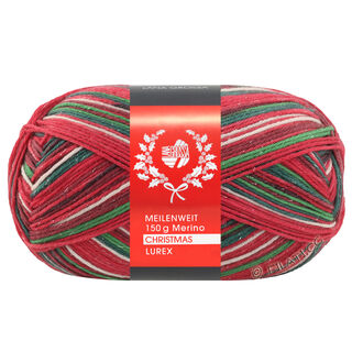 Lana Grossa MEILENWEIT 6-FACH 150g Merino Christmas Lurex