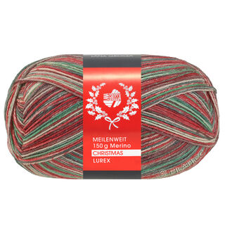 Lana Grossa MEILENWEIT 6-FACH 150g Merino Christmas Lurex