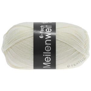 Lana Grossa MEILENWEIT 6-FACH 150g | 8840-Weiß