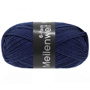 Lana Grossa MEILENWEIT 6-FACH 150g | 9681-Dunkelblau