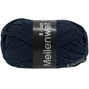 Lana Grossa MEILENWEIT 8-FACH 150g | 9556-Nachtblau
