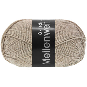 Lana Grossa MEILENWEIT 8-FACH 150g | 9567-Braunbeige
