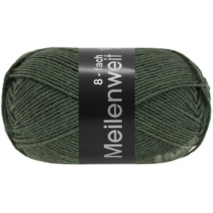 Lana Grossa MEILENWEIT 8-FACH 150g | 9671-Lodengrün