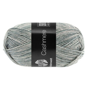 Lana Grossa MEILENWEIT 50g Cashmere | 02-Hellgrau meliert