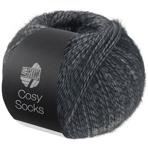 Lana Grossa MEILENWEIT 100g Cosy Socks | 07-Dunkelgrau