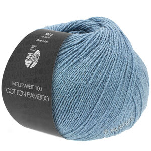 Lana Grossa MEILENWEIT 100g Cotton Bamboo | 12-Graublau