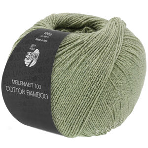 Lana Grossa MEILENWEIT 100g Cotton Bamboo | 25-Graugrün