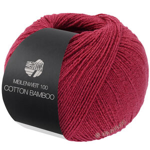 Lana Grossa MEILENWEIT 100g Cotton Bamboo | 40-Gerberarot