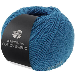Lana Grossa MEILENWEIT 100g Cotton Bamboo | 42-Türkisblau