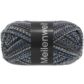 Lana Grossa MEILENWEIT 100g Black Denim Mix