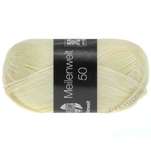 Lana Grossa MEILENWEIT 50g | 1113-Rohweiß
