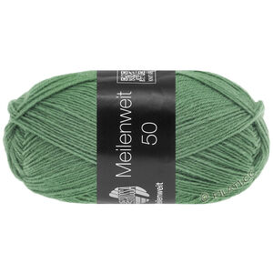 Lana Grossa MEILENWEIT 50g | 1377-Graugrün