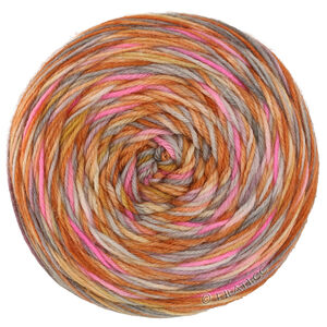 Lana Grossa MEILENWEIT 100g Merino Hand-dyed | 42-Lachs/Cognac/Ocker/Grau/Khaki/Rosa/Pink/Curry