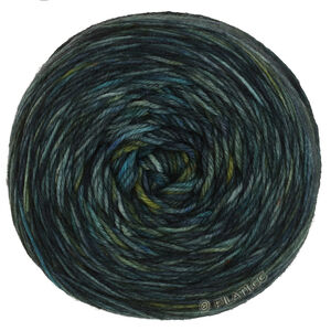 Lana Grossa MEILENWEIT 100g Merino Hand-dyed | 43-Dunkelblau/Grünblau/Jeans/Dunkelpetrol/Schwarzgrün