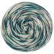Lana Grossa MEILENWEIT 100g Merino Hand-dyed | 52-Rohweiß/Dunkeltürkis/Schiefergrau/Senfgelb/Rostrot