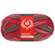 Lana Grossa MEILENWEIT 100g Merino Christmas | 6806-Hellgrün/Dunkelbraun/Orange/Weiß/Dunkelrot/Dunkelgrün