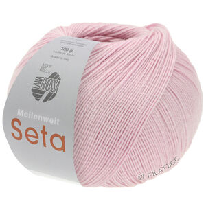 Lana Grossa MEILENWEIT 100g Seta | 03-Nelkenrosa