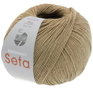Lana Grossa MEILENWEIT 100g Seta | 32-Lehmbraun