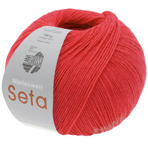 Lana Grossa MEILENWEIT 100g Seta | 38-Feuerrot