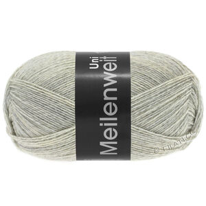 Lana Grossa MEILENWEIT 100g | 1358-Hellgrau meliert