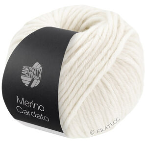 Lana Grossa MERINO CARDATO | 01-Rohweiß
