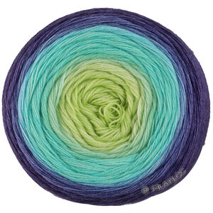 Lana Grossa MERINO LACE AQUARELL | 12-Limette/Blassgelb/Türkis/Petrol