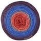 Lana Grossa MERINO LACE AQUARELL | 17-Dunkelgrauviolett/Azurblau/Lachsrot