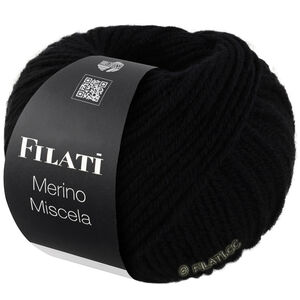 Lana Grossa MERINO MISCELA | 09-Schwarz