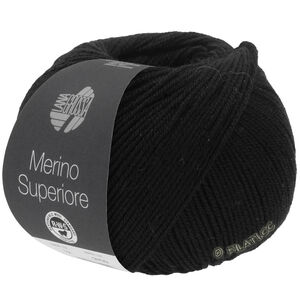 Lana Grossa MERINO SUPERIORE | 08-Schwarz