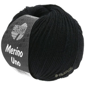 Lana Grossa MERINO UNO | 13-Schwarz