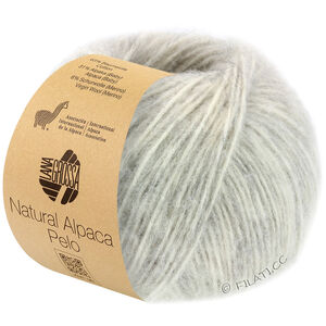Lana Grossa NATURAL ALPACA Pelo | 002-Rohweiß/Zartgrau