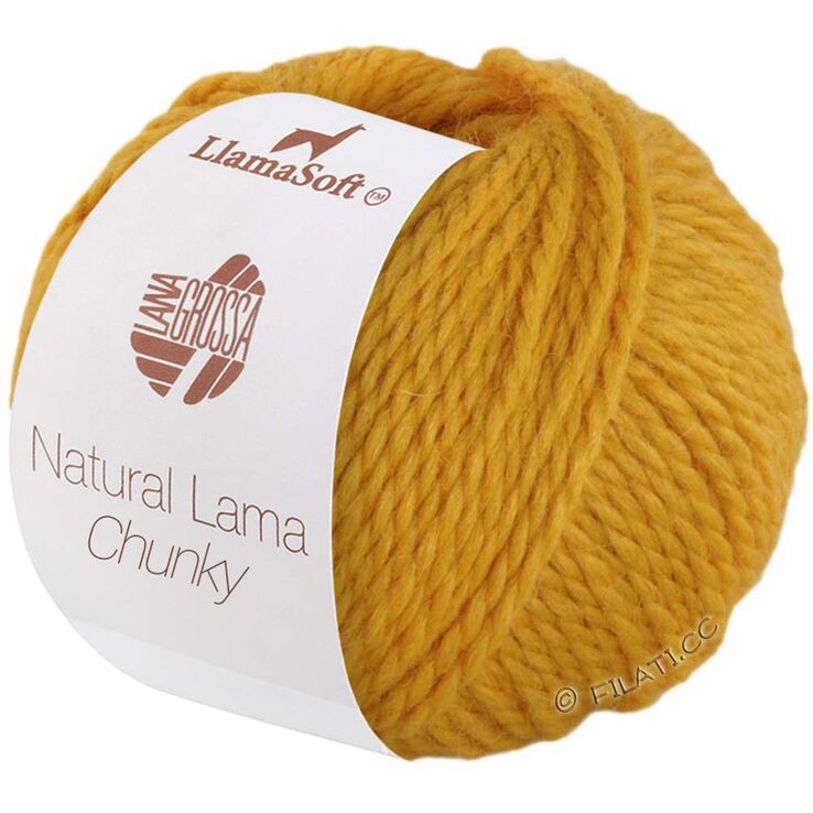 Lana Grossa NATURAL LAMA CHUNKY | 01-Gelb