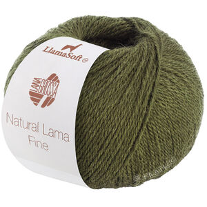 Lana Grossa NATURAL LAMA FINE | 119-Olivgrün