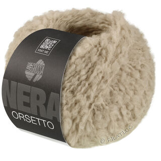 Lana Grossa ORSETTO (Nera)