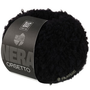 Lana Grossa ORSETTO (Nera) | 15-Schwarz