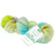 Lana Grossa SILKHAIR Hand-dyed | 607-Hellblau/Weiß/Gelbgrün/Grau/Türkis