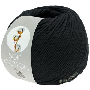 Lana Grossa SOFT COTTON | 34-Schwarz
