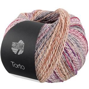 Lana Grossa TORTO | 11-Hellbeige/Pastellrosa/Hellgrau/Pink/Violett/Rosa