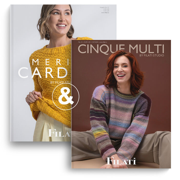 Cinque Multi & Merino Cardato Bundle von FILATI Studio